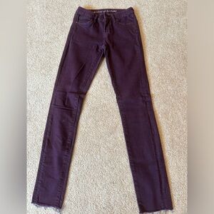 Articles of society jeans with frayed bottoms